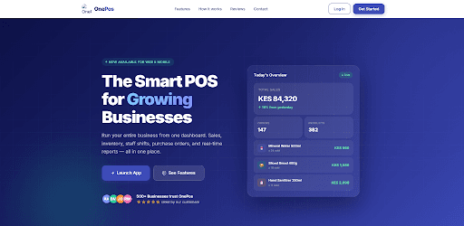 Point of Sale System overview