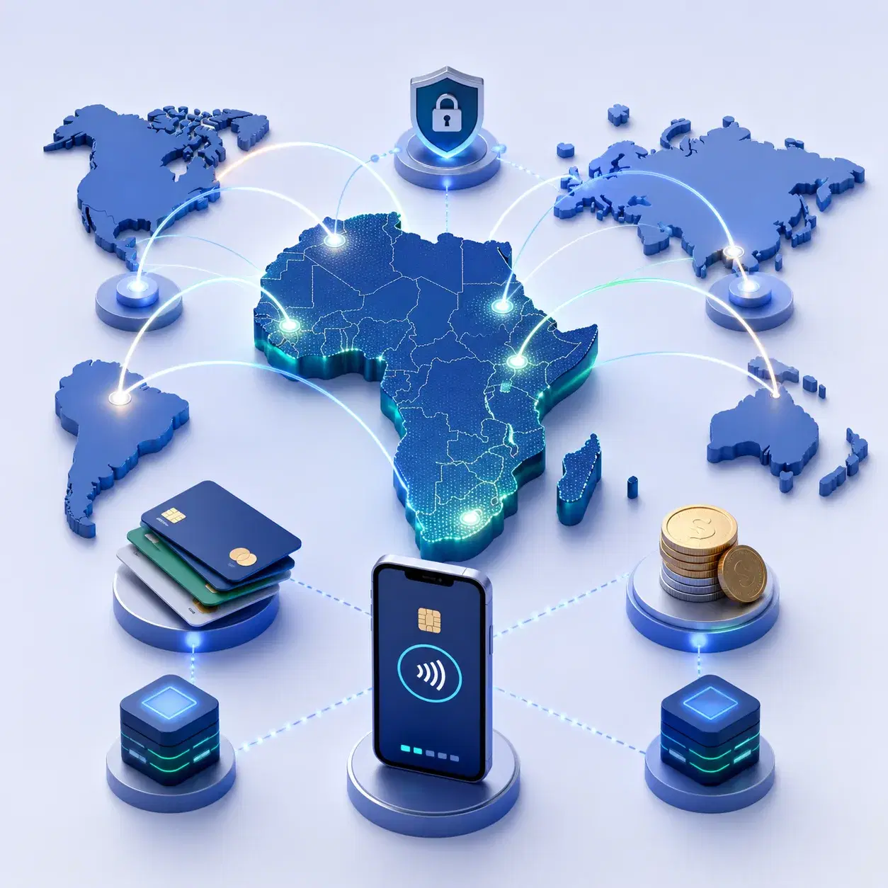Payments integration across Africa illustration